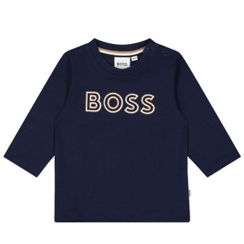 Boss J05947 baby t-shirt navy Afbeelding van Boss J05947 baby t-shirt navy