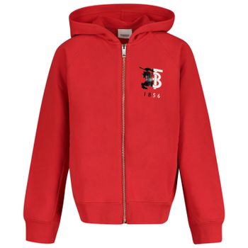 Burberry 8026202 kindervest rood Afbeelding van Burberry 8026202 kindervest rood