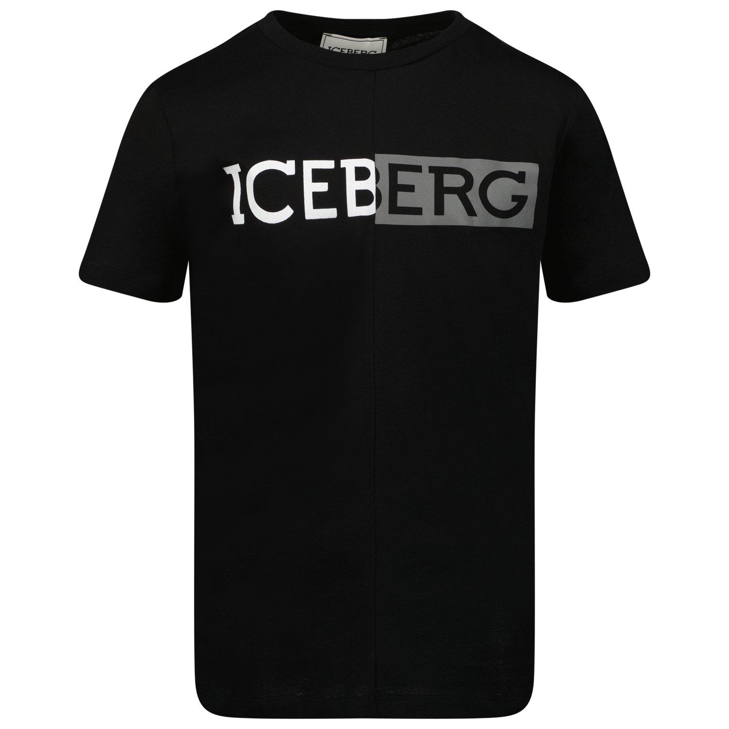 Afbeelding van Iceberg TSICE0121J kinder t-shirt zwart