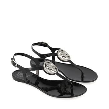 Guess FL6JAXRUB21 dames sandalen zwart Afbeelding van Guess FL6JAXRUB21 dames sandalen zwart