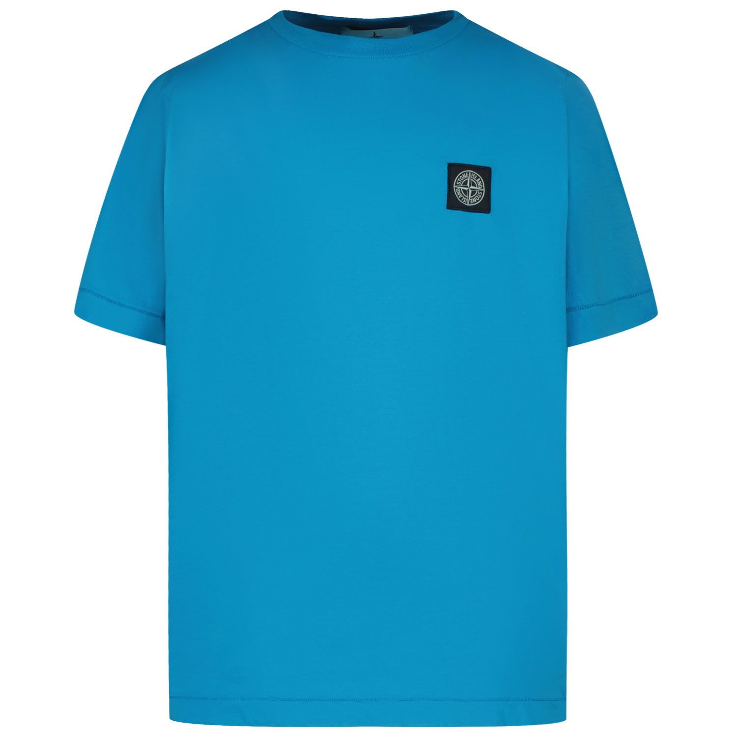 Picture of Stone Island 761620147 kids t-shirt turquoise