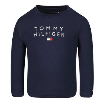 Tommy Hilfiger KN0KN01359 baby t-shirt navy Afbeelding van Tommy Hilfiger KN0KN01359 baby t-shirt navy
