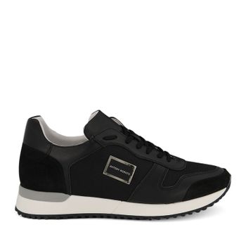 Antony Morato MMFW01278 heren sneakers zwart Afbeelding van Antony Morato MMFW01278 heren sneakers zwart