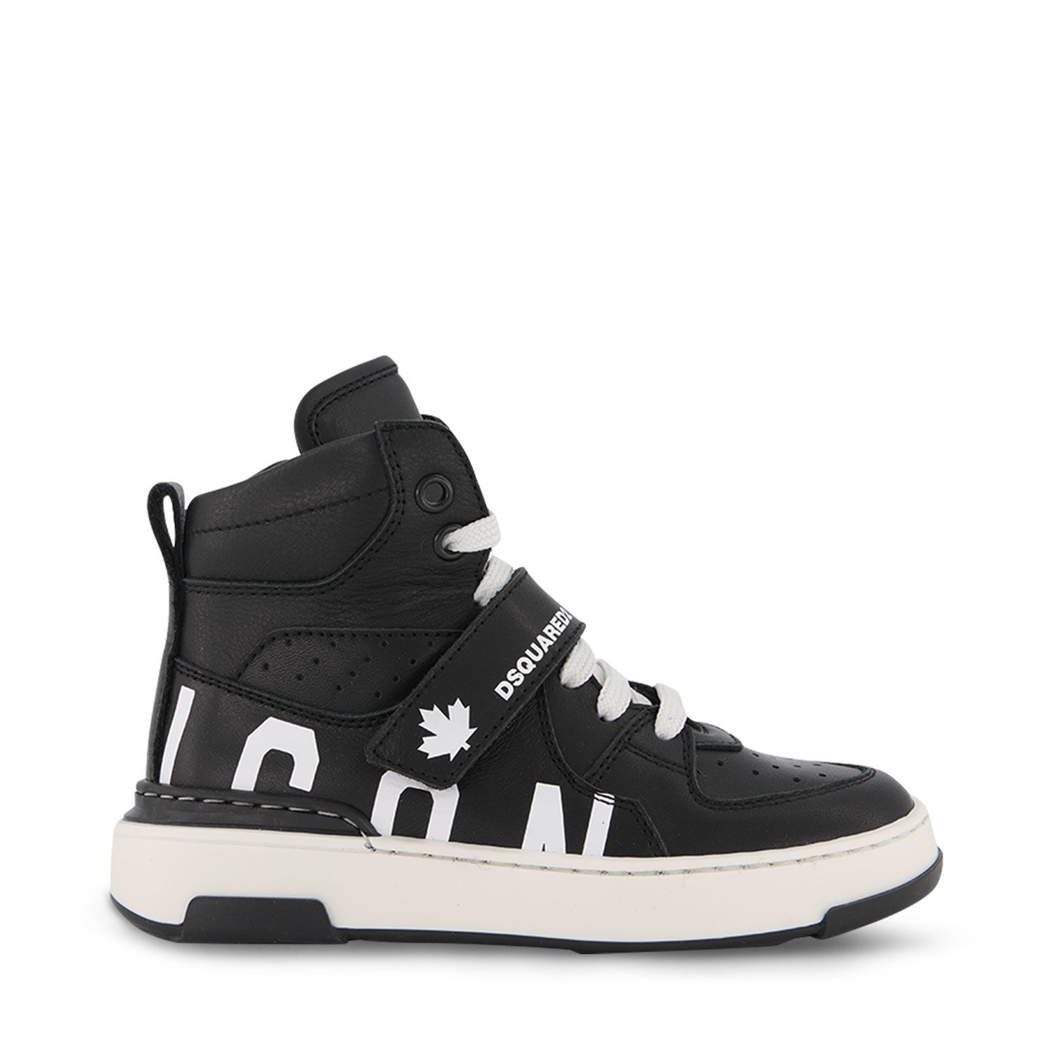 Picture of Dsquared2 68667 kids sneakers black