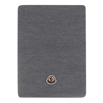 Moncler 9Z73200 kinder sjaal grijs Afbeelding van Moncler 9Z73200 kinder sjaal grijs