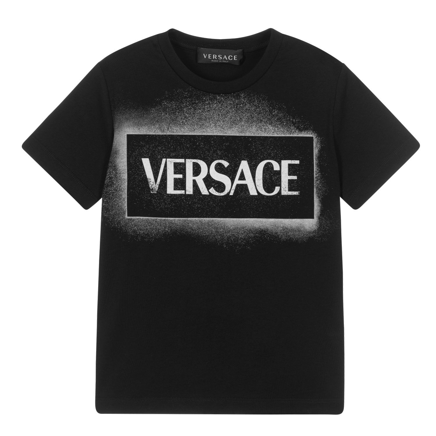 Bild von Versace 1000101 1A02684 Baby-T-Shirt Schwarz