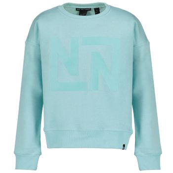 NIK&NIK G8514 kindertrui turquoise Afbeelding van NIK&NIK G8514 kindertrui turquoise