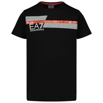 EA7 3HBT54 kinder t-shirt zwart Afbeelding van EA7 3HBT54 kinder t-shirt zwart