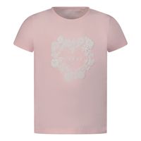 Picture of Guess K2GI08 kids t-shirt light pink