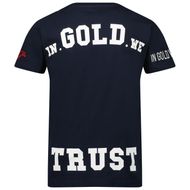 Afbeelding van in Gold We Trust IGWTTKT004 kinder t-shirt navy