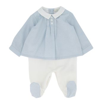 Fendi BML092 boxpakje licht blauw Afbeelding van Fendi BML092 boxpakje licht blauw