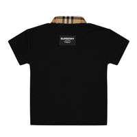 Picture of Burberry 8054190 baby poloshirt black