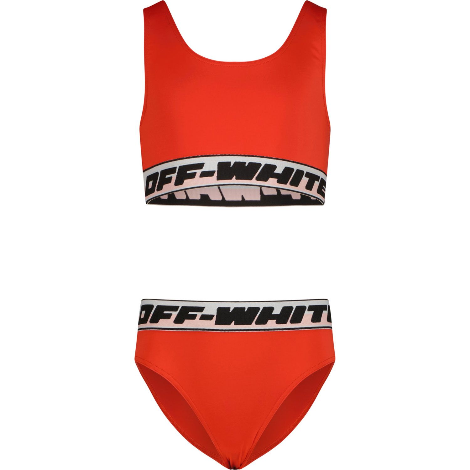Picture of Off-White OGFA002S22FAB001 kids swimwear red