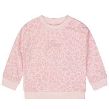 Guess K2YQ03 KA6R3 B Babypullover Lachs Bild von Guess K2YQ03 KA6R3 B Babypullover Lachs