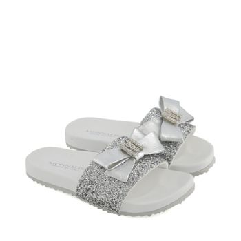 MonnaLisa 8C5007 kinderslippers zilver Afbeelding van MonnaLisa 8C5007 kinderslippers zilver
