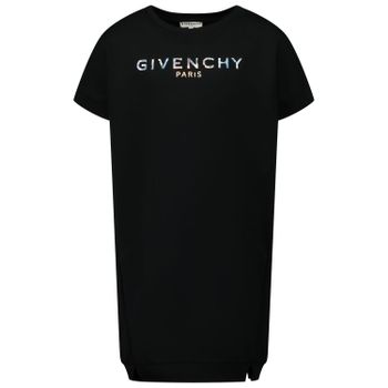 Givenchy H12150 kinderjurk zwart Afbeelding van Givenchy H12150 kinderjurk zwart
