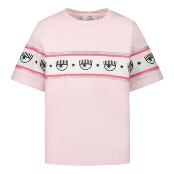 Chiara Ferragni 518602 kinder t-shirt roze Afbeelding van Chiara Ferragni 518602 kinder t-shirt roze