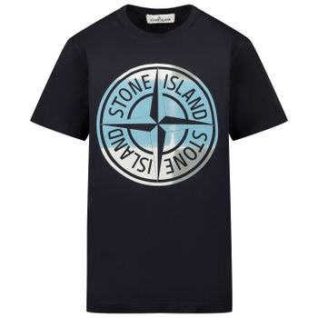 Stone Island 21052 Kindershirt Marine Bild von Stone Island 21052 Kindershirt Marine