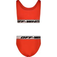 Picture of Off-White OGFA002S22FAB001 kids swimwear red