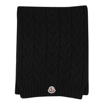 Moncler 1605 kinder sjaal zwart Afbeelding van Moncler 1605 kinder sjaal zwart