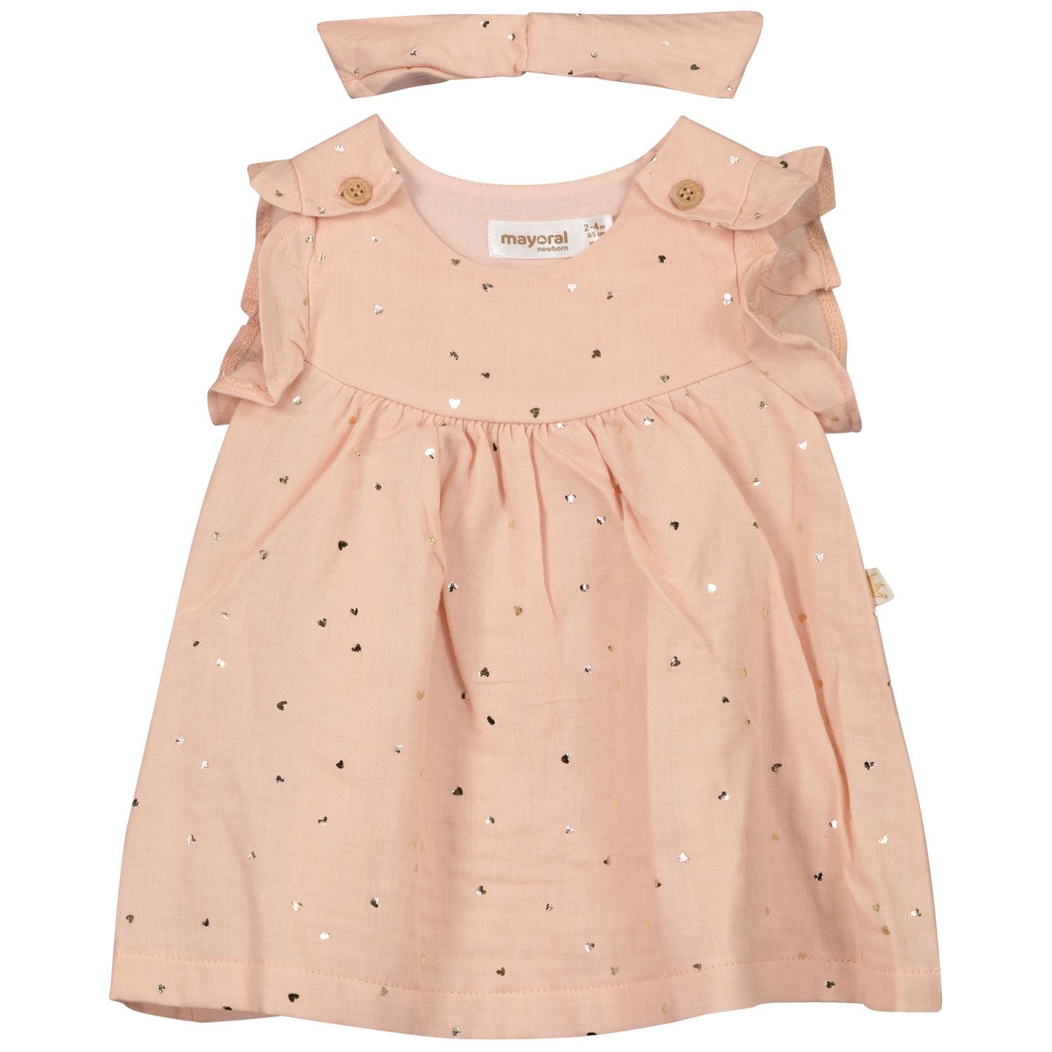 Picture of Mayoral 1850 baby dress light pink