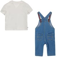 Picture of Tommy Hilfiger kn0kn01382 baby set jeans