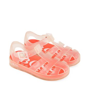 Boss J09125 kindersandalen doorzichtig Afbeelding van Boss J09125 kindersandalen doorzichtig