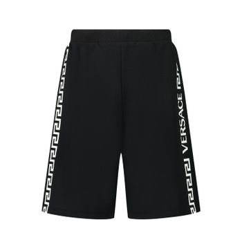 Versace 1000221 1A00148 Kindershorts Schwarz Bild von Versace 1000221 1A00148 Kindershorts Schwarz