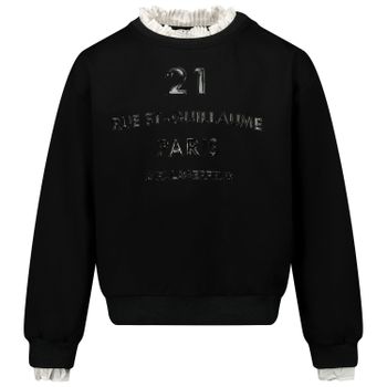 Karl Lagerfeld Z15278 kindertrui zwart Afbeelding van Karl Lagerfeld Z15278 kindertrui zwart
