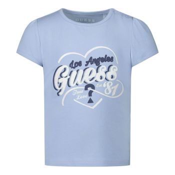 Guess A01I05 baby t-shirt licht blauw Afbeelding van Guess A01I05 baby t-shirt licht blauw