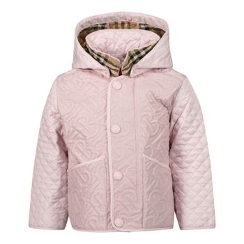 Burberry 8036658 babyjas licht roze Afbeelding van Burberry 8036658 babyjas licht roze