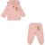 Moschino MUK03NLCA40 baby sweatsuit light pink