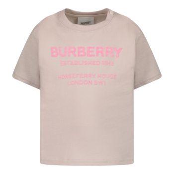 Burberry 8051742 Baby-T-Shirt Pink Bild von Burberry 8051742 Baby-T-Shirt Pink