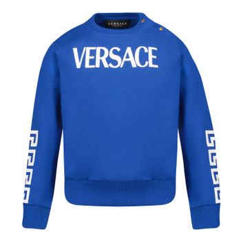 Versace 1000093 1A01322 Babypullover Kobaltblau Bild von Versace 1000093 1A01322 Babypullover Kobaltblau
