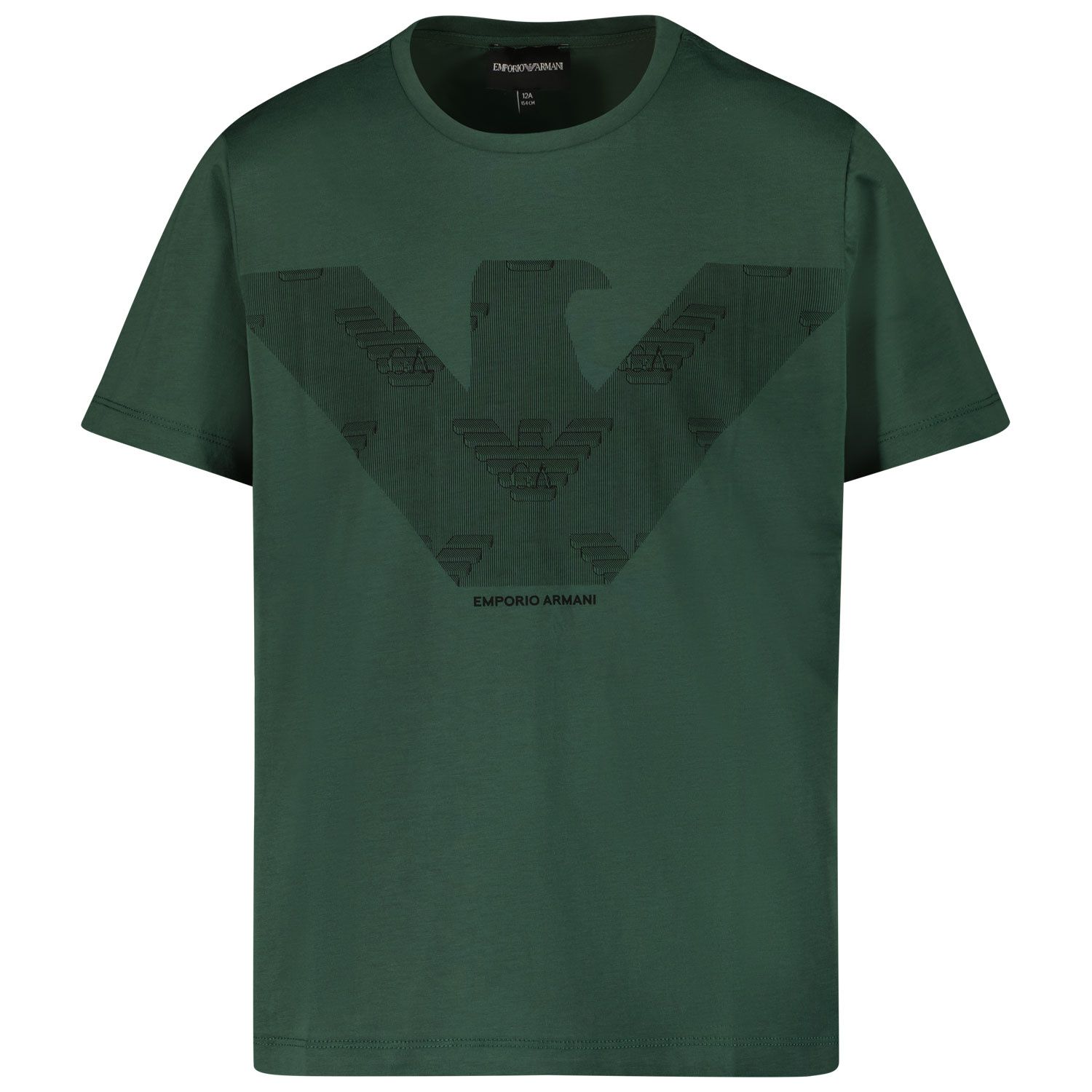 Afbeelding van Armani 3L4TFF t-shirt donker groen