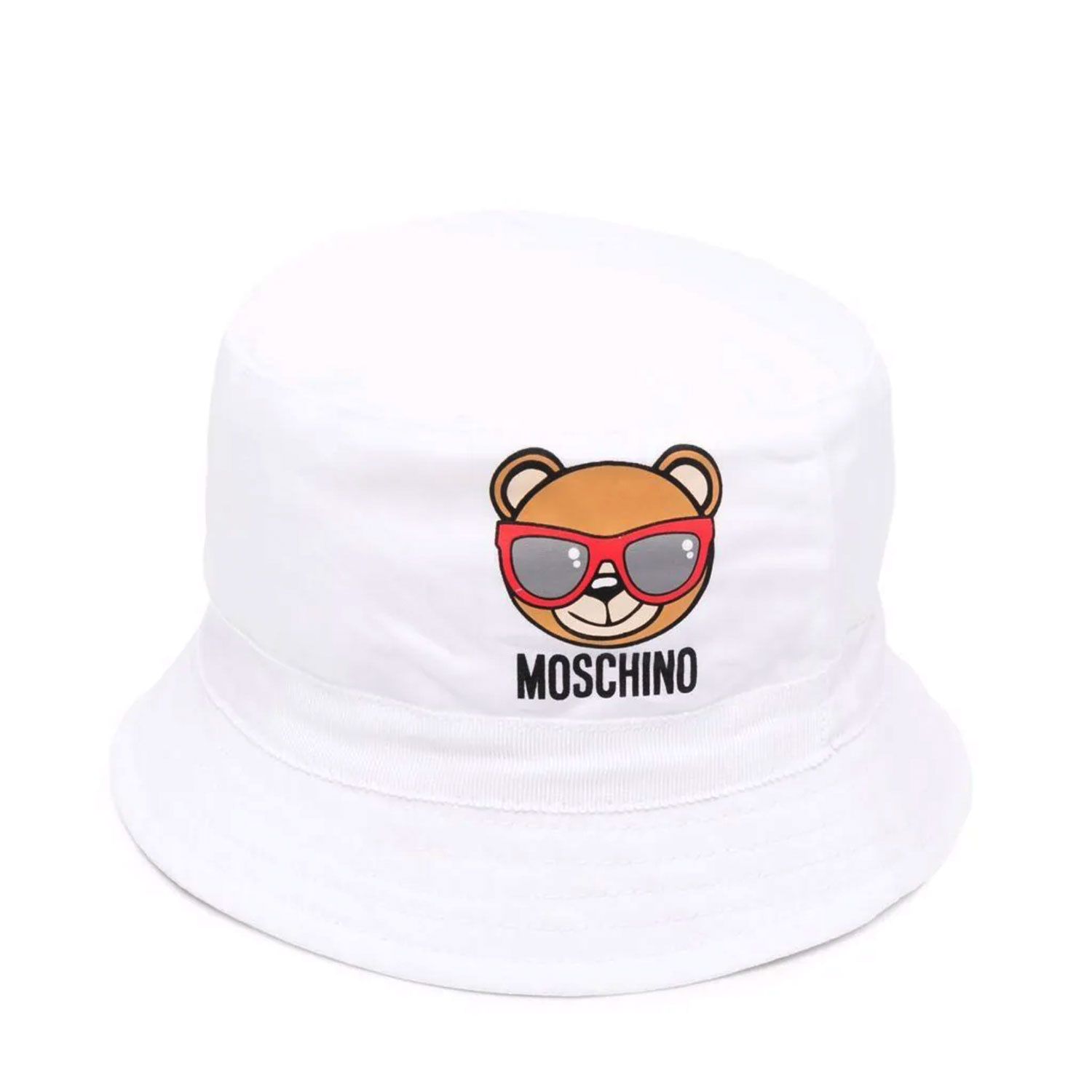 Picture of Moschino MXX032 baby hat white