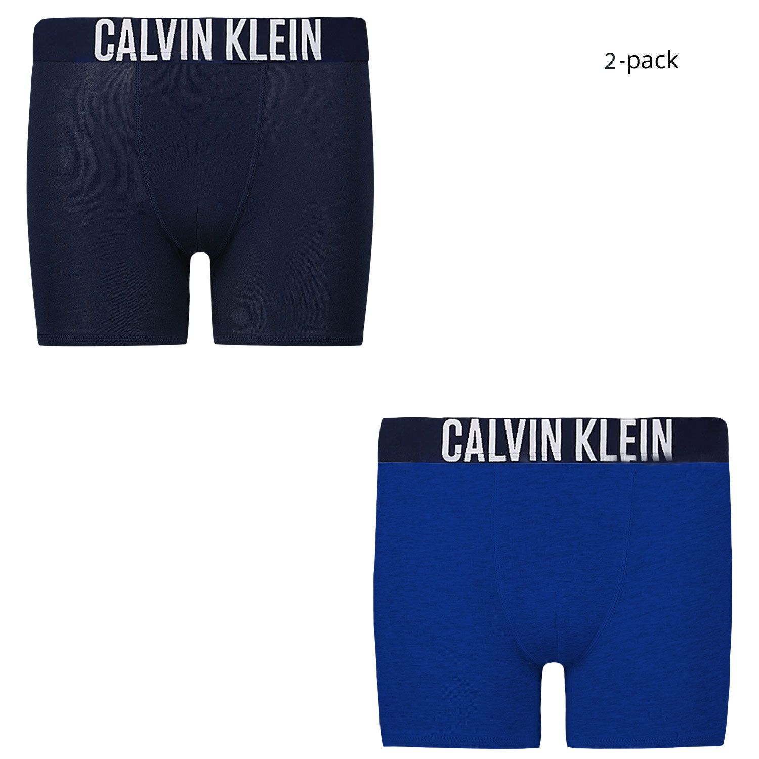 Afbeelding van Calvin Klein B70B700380 kinderondergoed cobalt blauw/zwart