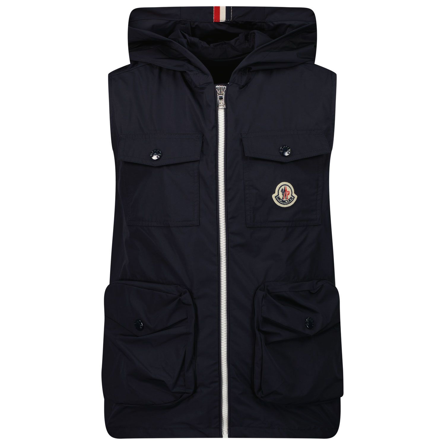 Picture of Moncler 1A00090 kids bodywarmer blue
