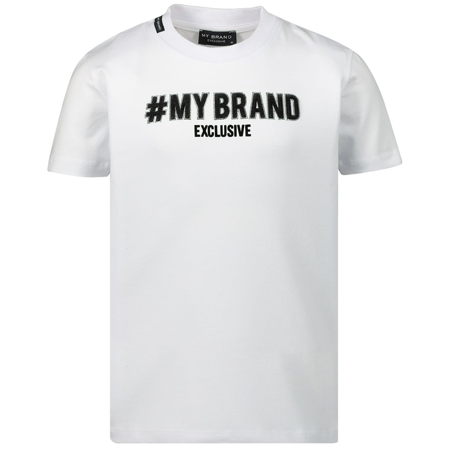 My Brand Bmbts001G3062 Boys White at Coccinelle MY BRAND KIDS | Erka Fashion