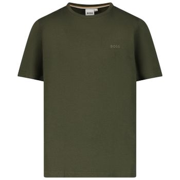 Boss J25M01 kinder t-shirt army Afbeelding van Boss J25M01 kinder t-shirt army