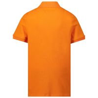 Picture of Tommy Hilfiger KB0KB04984 kids polo shirt orange