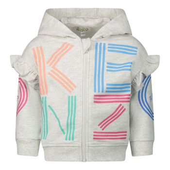 Kenzo KQ17037 baby vest grijs Afbeelding van Kenzo KQ17037 baby vest grijs