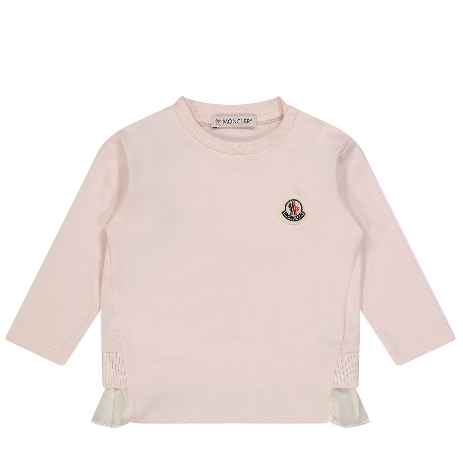 Picture of Moncler 9518D000088392E baby shirt light pink