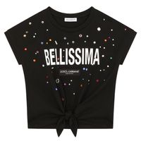Picture of Dolce & Gabbana L2JTFD G7B4M baby shirt black