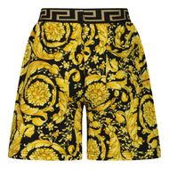 Afbeelding van Versace 1000340 1A02505 baby shorts goud/zwart
