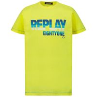 Picture of Replay SB7308 050 kids shorts yellow