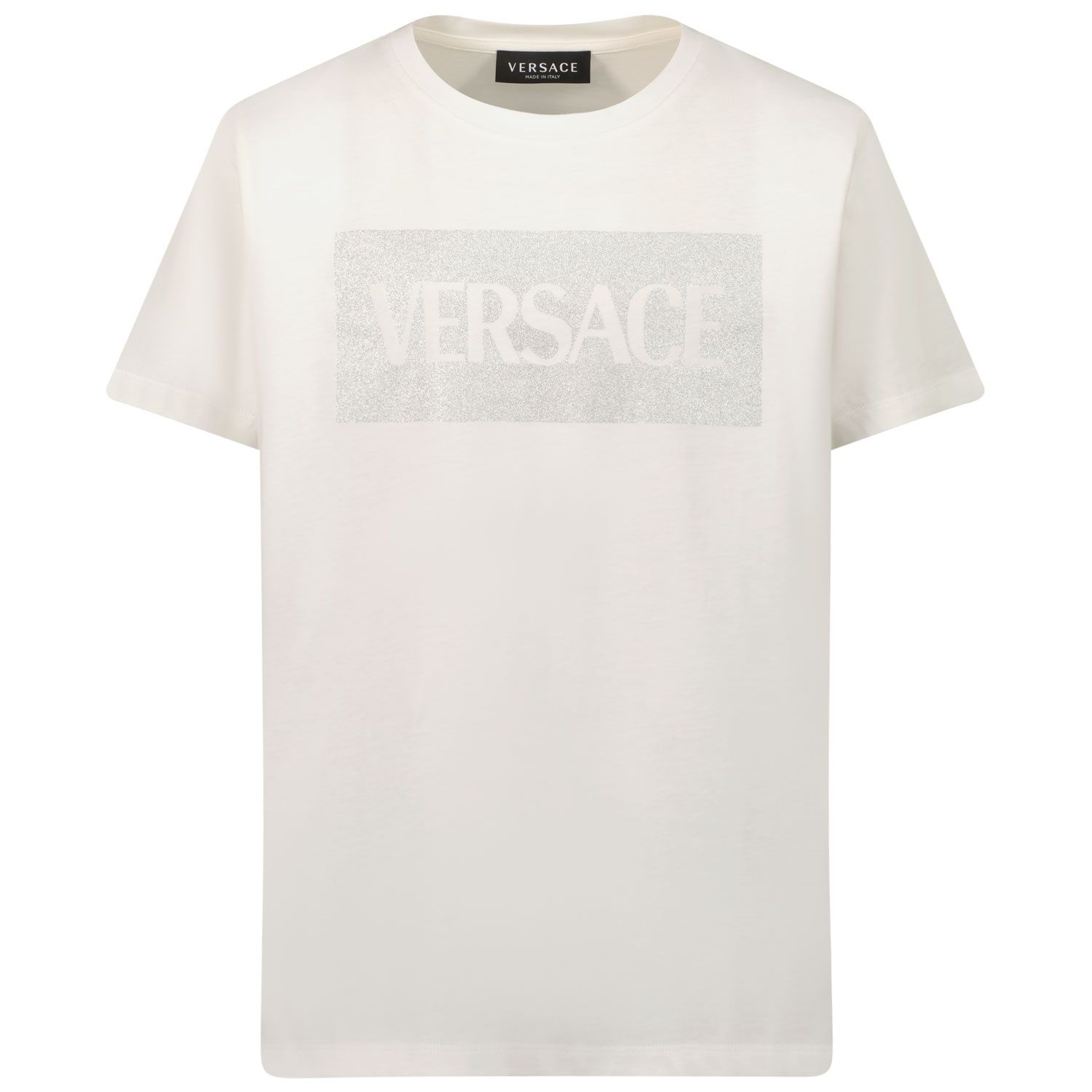Afbeelding van Versace 1000052 1A1343 kinder t-shirt wit