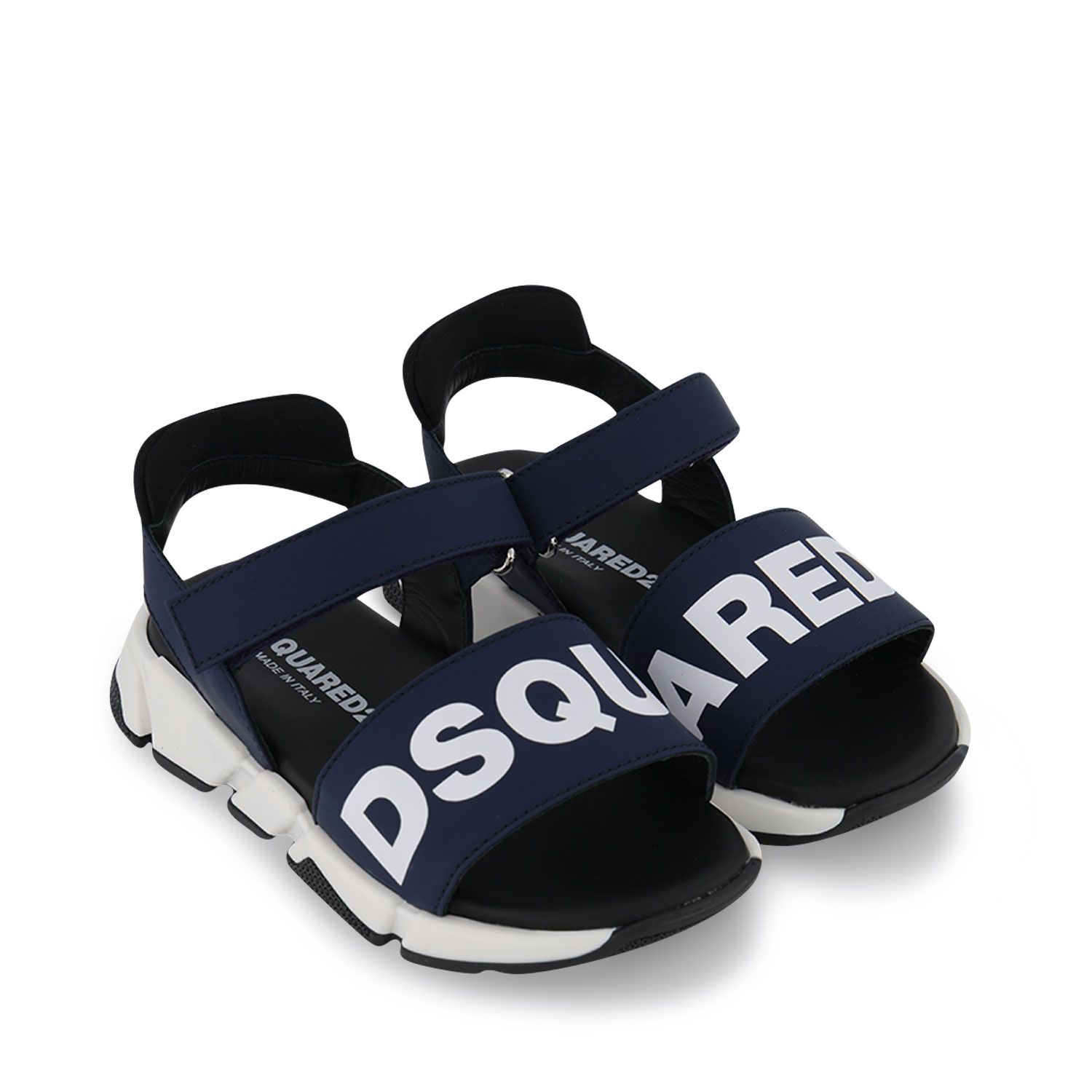 Picture of Dsquared2 67021 kids sandals navy