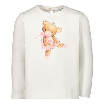 MonnaLisa 396602S9 baby t-shirt off white Afbeelding van MonnaLisa 396602S9 baby t-shirt off white