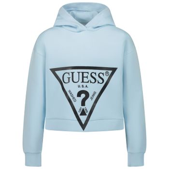 Guess J2RQ22 KAMN2 kindertrui licht blauw Afbeelding van Guess J2RQ22 KAMN2 kindertrui licht blauw